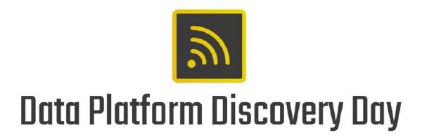 Speaking at Data Platform Discovery Day